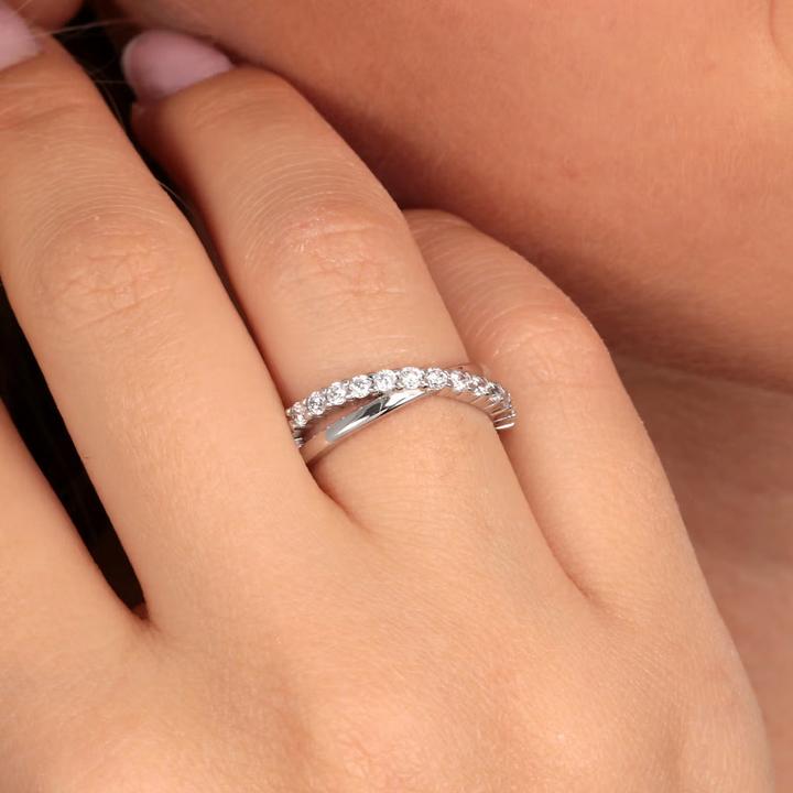 Produktbild Morellato Scintille An. Silver With Cz s (56, 925 Silber)