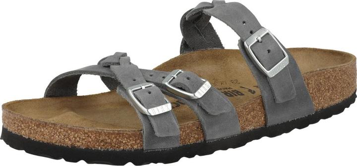Actual product image Birkenstock Franca Braided geöltes Naturleder schmal - 67441 (37)