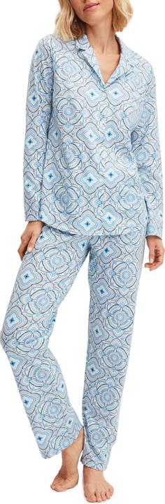 Produktbild Calida Ornament Nights Pyjama, durchgeknöpft (L)