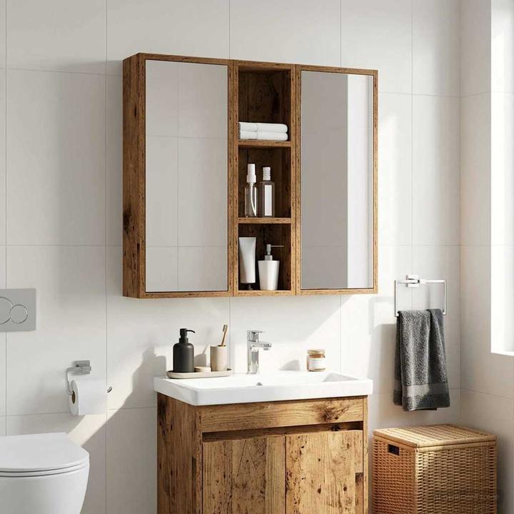 Produktbild vidaXL Badezimmerschrank (20 x 14 x 70 cm)