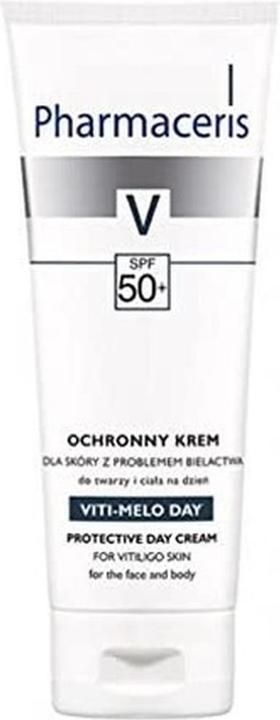 Pharmaceris V Viti-Melo-Tag Schutzhaut für die Haut mit dem Problem des Bio-Tages für SPF50+ 75 ml (75 ml, Tagescreme, SPF 50+)