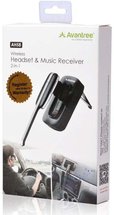 Produktbild Avantree EGO Bluetooth Hands Free Car 2In1