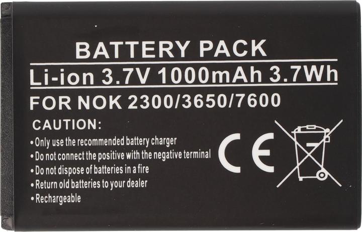 Immagine prodotto Nokia Akku 2300, 3650, 7600