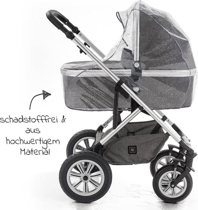 Produktbild Zamboo Regenschutz Universal Regenschutz für Kinderwagen (Babywannen oder