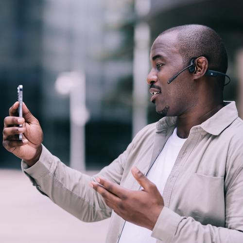 Produktbild Shokz OpenComm2 UC - USB-A (Keine Geräuschunterdrückung, 16 h, Kabellos)