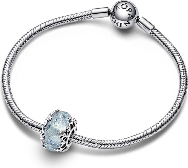 Immagine prodotto Pandora Charm fiocco di neve in vetro di Murano (Argento 925)