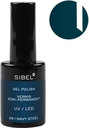 Immagine prodotto Sibel Gel Nail Polish Color 29 Navy Steel 14 Milliliters
