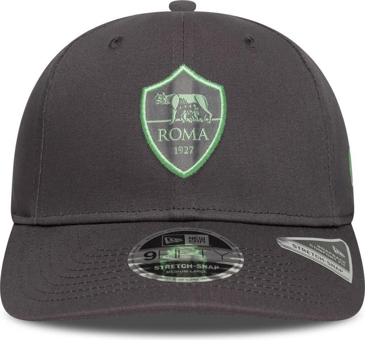 Produktbild New Era 9Fifty Stretch Snapback Cap - AS Roma charcoal - M/L