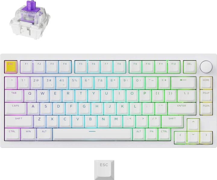 Produktbild Keychron Lemokey P1 HE (US, Kabelgebunden, Kabellos)