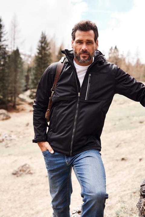 Actual product image JP1880 Fleece Lined Softshell Jacket (3XL)