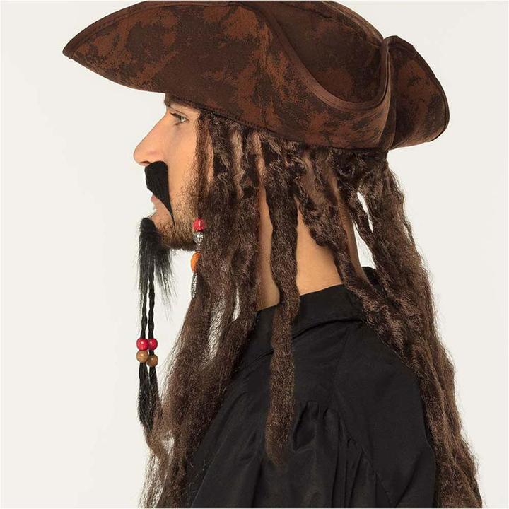 Produktbild Fasnacht Piraten Kinnbart und Schnurrbart