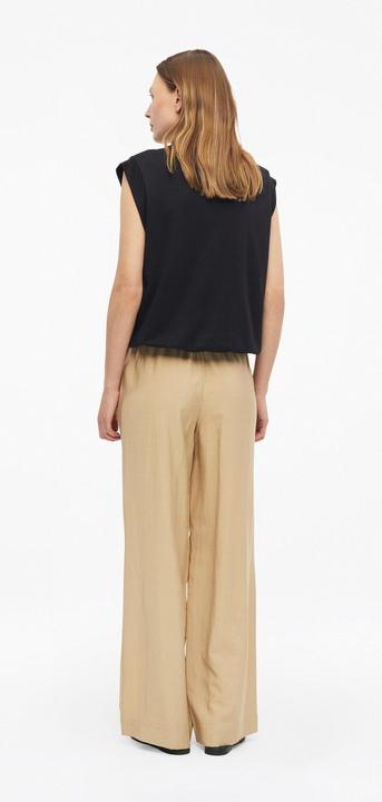 Immagine prodotto s.Oliver Leichte Wide Leg Hose mit Elastikbund (34)