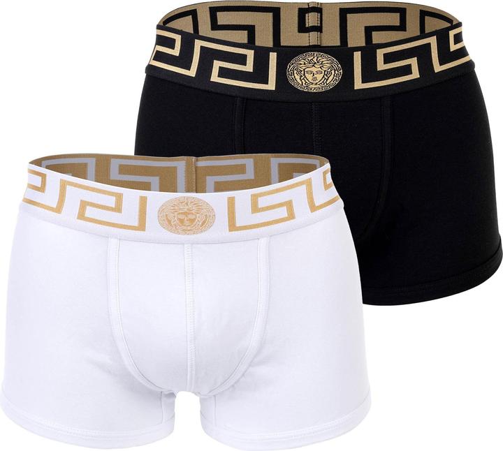 Produktbild Versace Bi-Pack Trunk Jersey Topeka Bi-Stretch Cotton Organic New Logo (XL, 2er Pack)