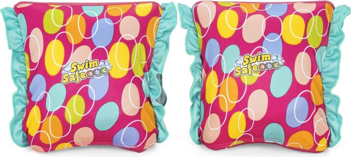 Actual product image Bestway Swim Safe ABC AquaStar Fabric Inflatable Wristband Floaties M/L, Swim armbands, Boy/Girl, Fabr