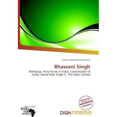 Bhawani Singh, Fachbücher von Kristen Nehemiah Horst