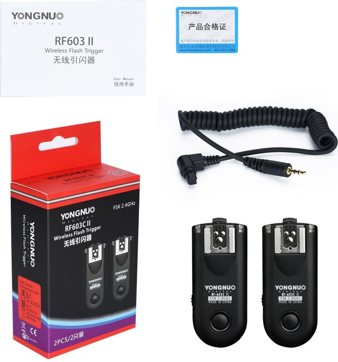 Produktbild Yongnuo Fernauslöser RF603II - Canon (Funk)