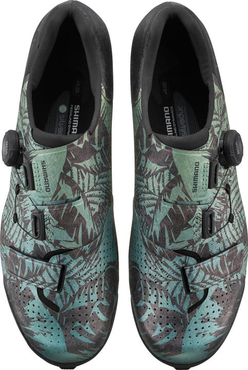 Productafbeelding Shimano Heren Gravel SH-RX8 Schoen SPD tropische bladeren (44)