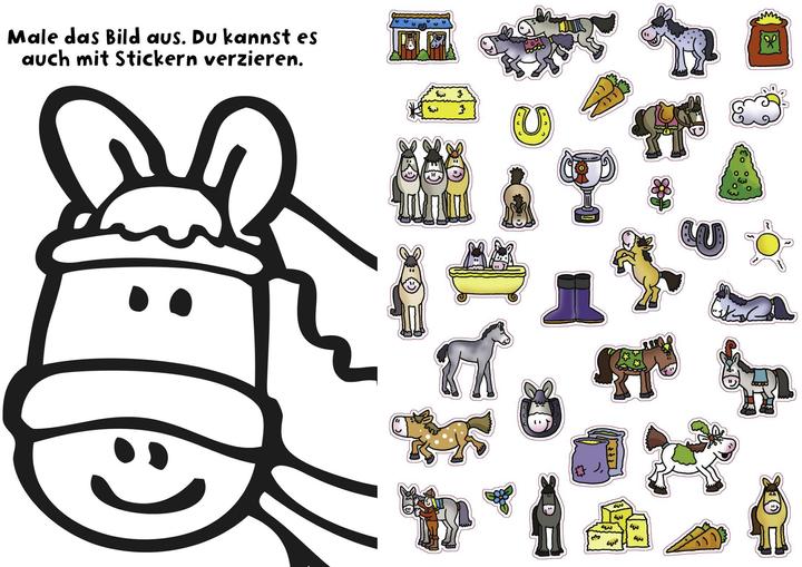 Produktbild 555 Sticker Pferde