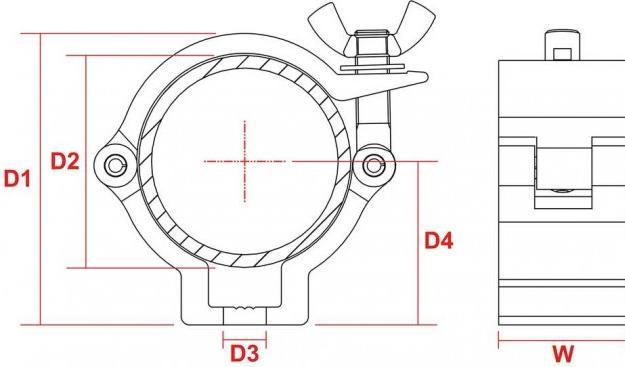Produktbild BeamZ Clamp BC50B-100 (Diverse)