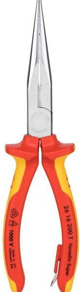 Produktbild Knipex Flachrundzange mit Schneide (200 mm)