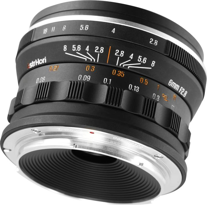 Immagine prodotto AstrHori 6mm F2.8 Nikon Z Mount Full Frame Lens Black (Nikon Z, Full frame)