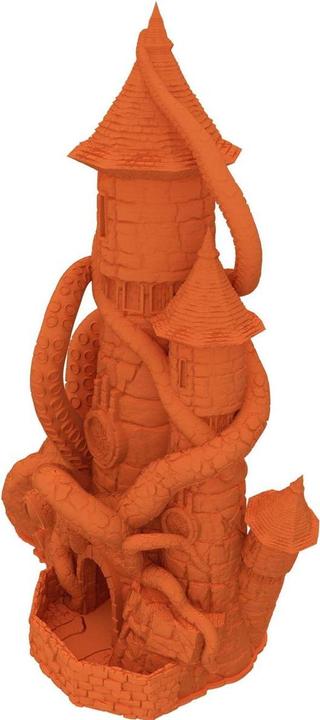 Produktbild Feldherr Fates End Kraken Würfelturm orange, 3D gedruckt, modular (Kunststoff)