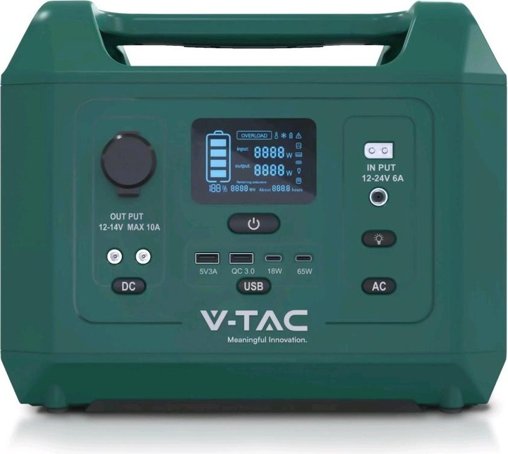 Actual product image V-TAC VT-606N (576 Wh, 10 kg)