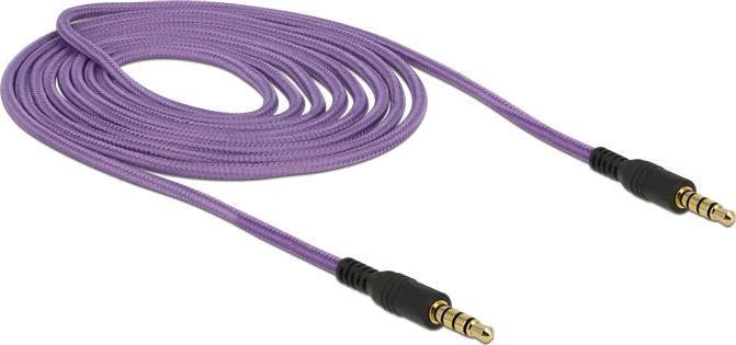 Produktbild Delock 85599 Audio-Kabel Violett (2 m)