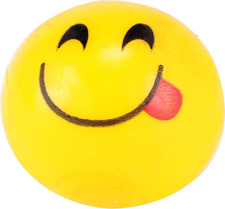 Actual product image Toi-Toys Squeeze ball. Smiling face