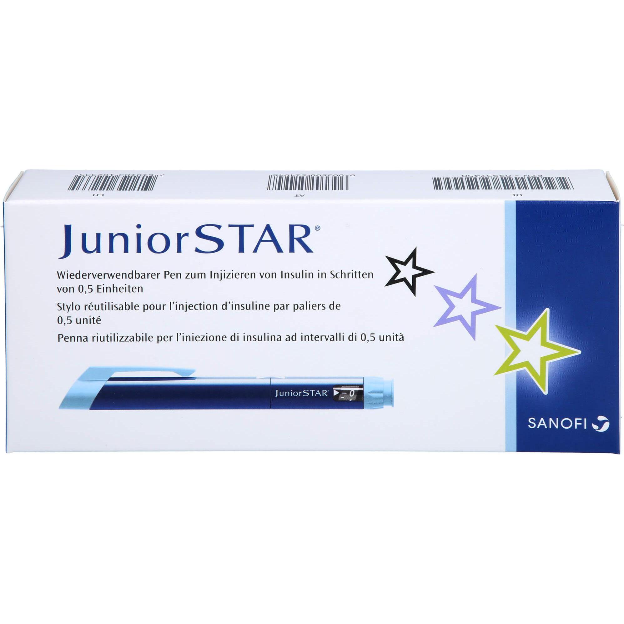 Sanofi-Aventis Deutschland GmbH, Praxisbedarf, JuniorStar blau Injektionsgerät, 1 St