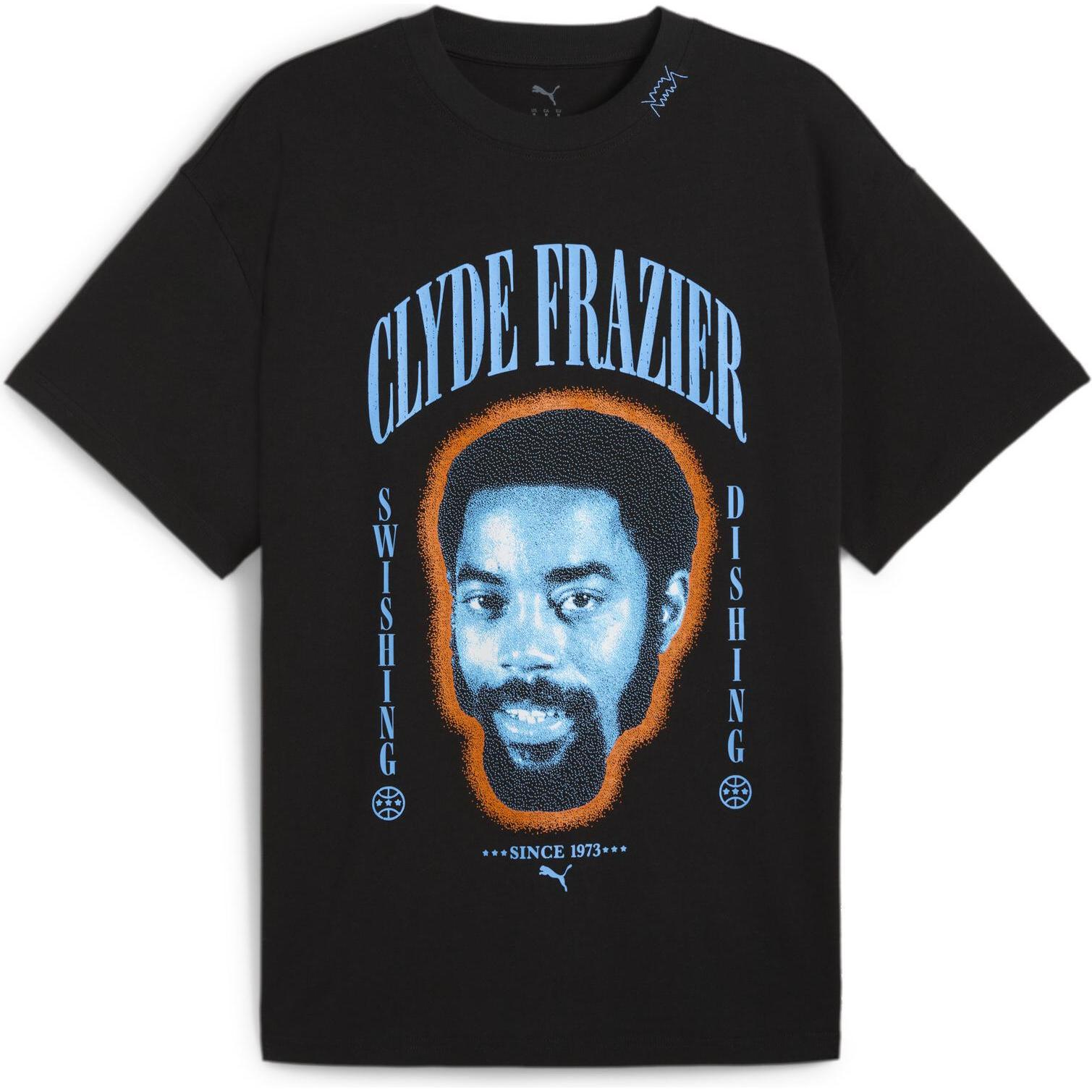 Puma, Herren, Sportshirt, Clyde Forever Tee (S), Schwarz, S