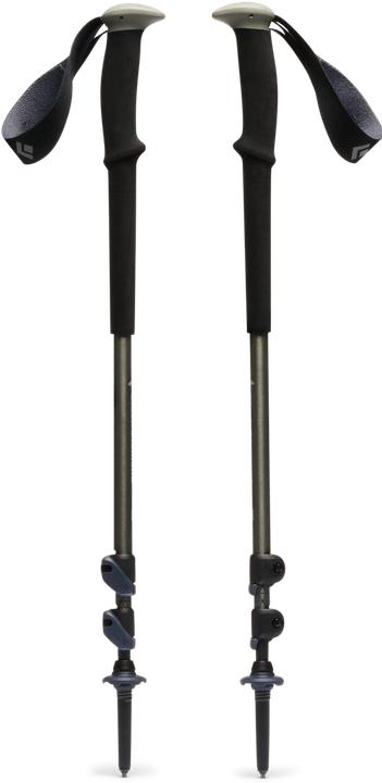 Produktbild Black Diamond Trekkingst?cke Trail (schwarz/olivgr?n, 1 Paar, 100-140 cm) (100 - 140 cm)