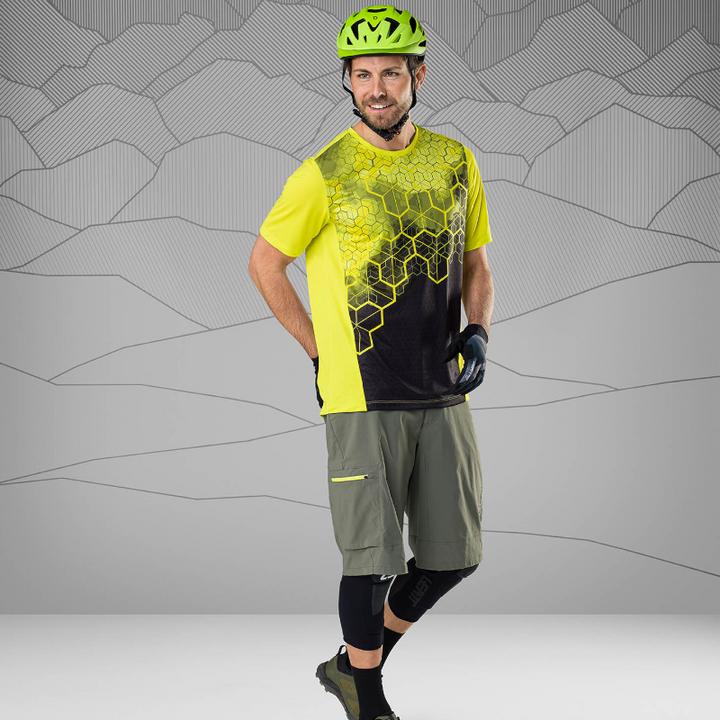 Image du produit Löffler Loeffler Radlerhosen mit Sitzpolster kurz M Bike Shorts Leon-G CSL Herren - Schwarz (54)
