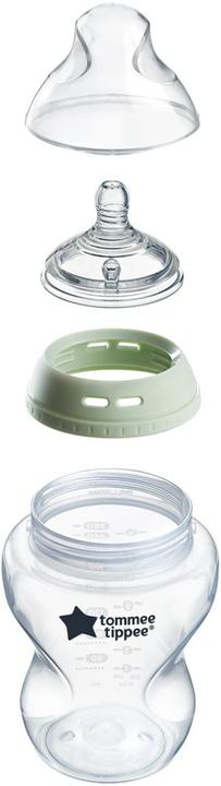 Actual product image Tommee Tippee Closer to Nature baby bottle glass (250 ml)