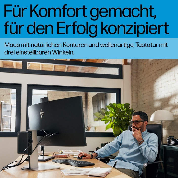 Produktbild HP ACC: 685 Comfort Dual-Mode Keyboard and Mouse Combo (Eng. Int., Kabellos)