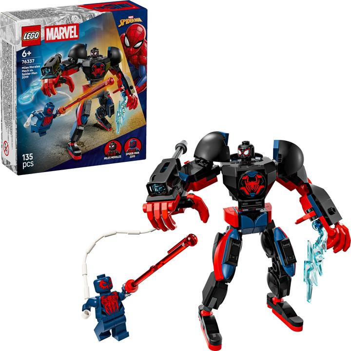 Produktbild LEGO Miles Morales Robot vs Spider-Man 2099 (LEGO Marvel)