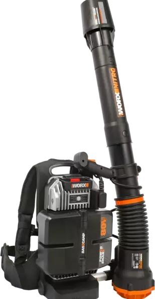 Produktbild Worx Akku-Rucksackbläser (Akkubetrieb, Laubbläser)