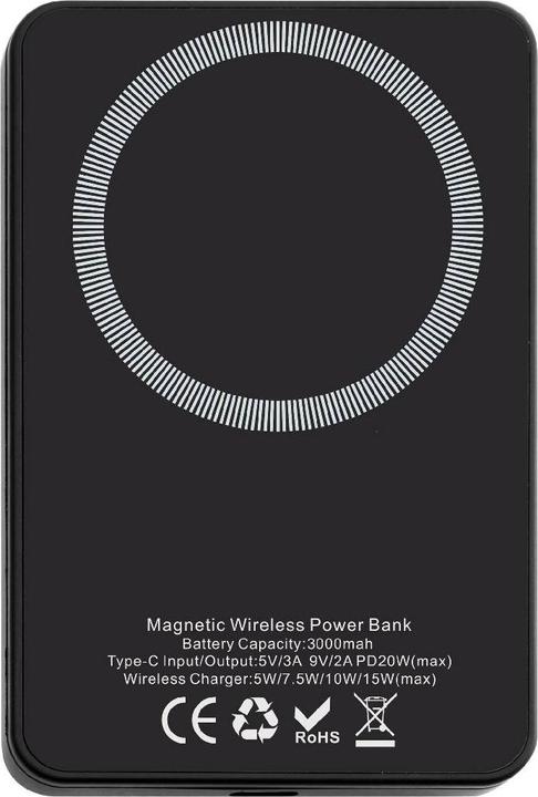 Produktbild Hugo Boss Iconic - Power bank (3000 mAh, 15 W, 11.10 Wh)