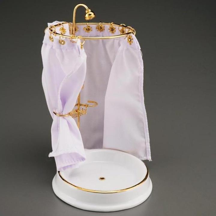 Actual product image Reutter 001.763/6 - Porcelain Shower, White, miniature (9 x 9 x 16 cm)