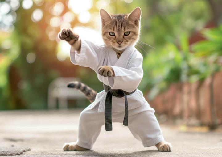 Produktbild Postkartenblock Crazy Cats (20 Stk.)