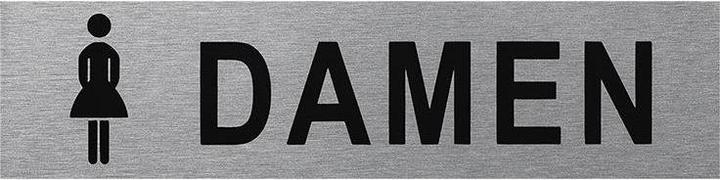 ProPlus Segno di porta in alluminio " Donna / Signore "