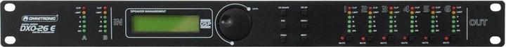 Image du produit Omnitronic DXO-26E Filtre actif stéréo (Séparateur de fréquences)