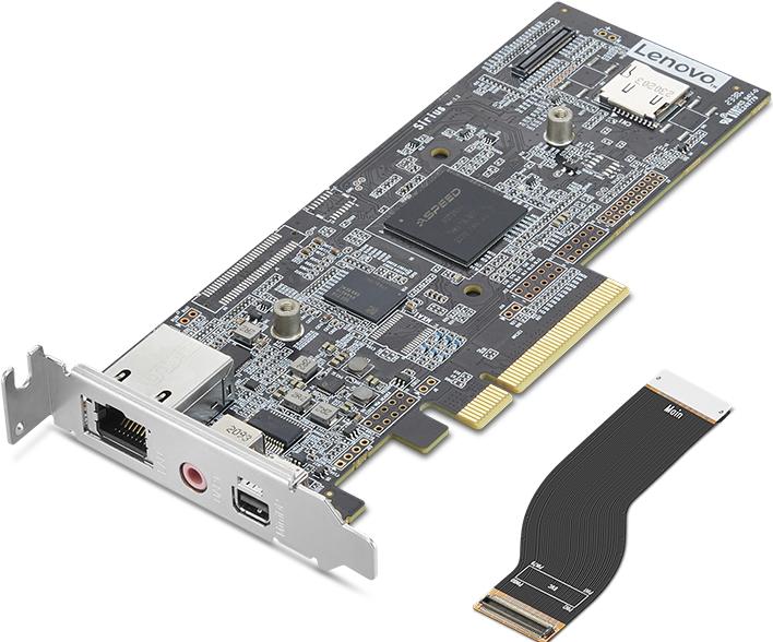 Actual product image Lenovo Ts Bmc Pcie Adapter (PCIe)