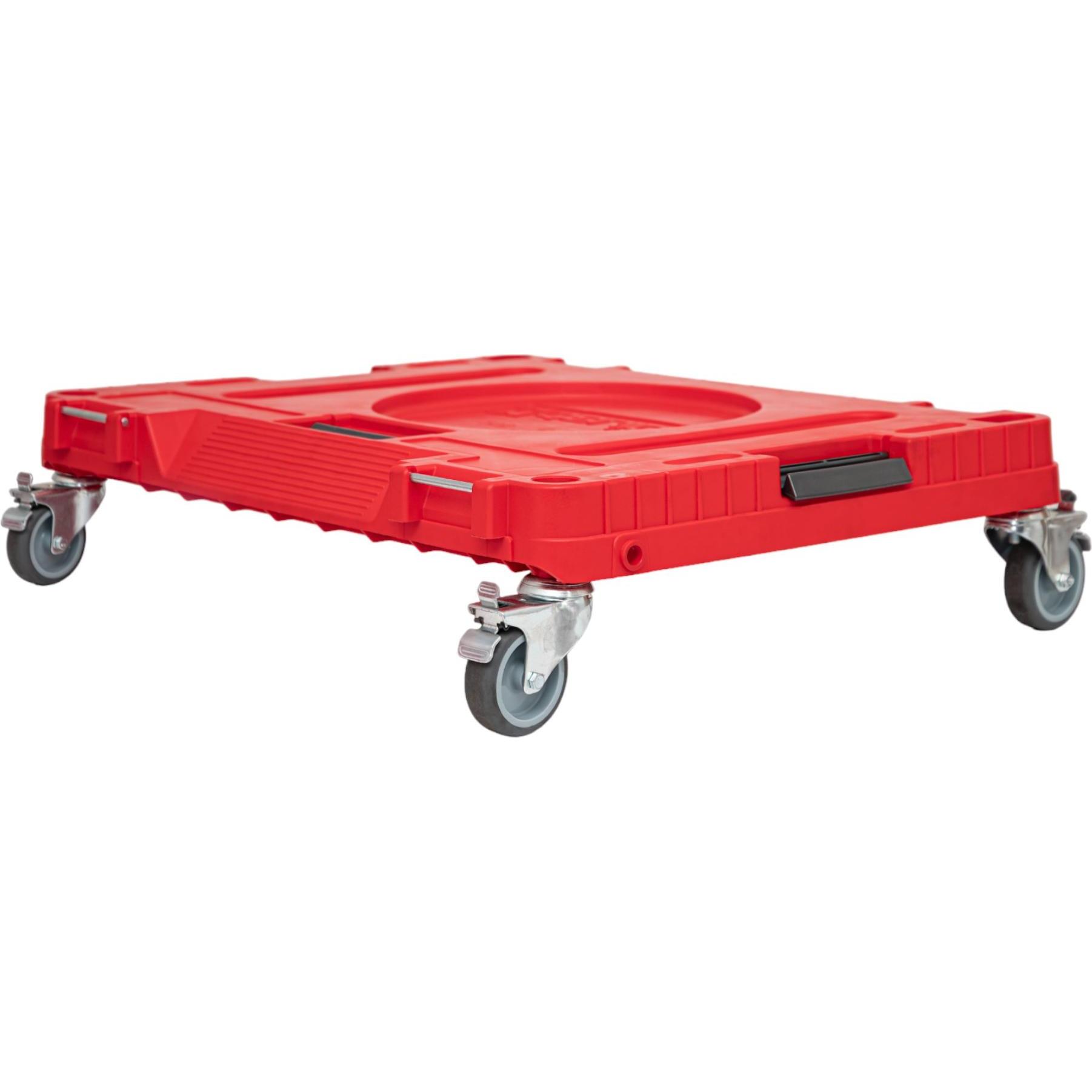 Thumbnail - Qbrick, Transportwagen, Rollbare Plattform System ONE 2.0 Transport Platform Workshop Red Ultra HD rot (120 kg)