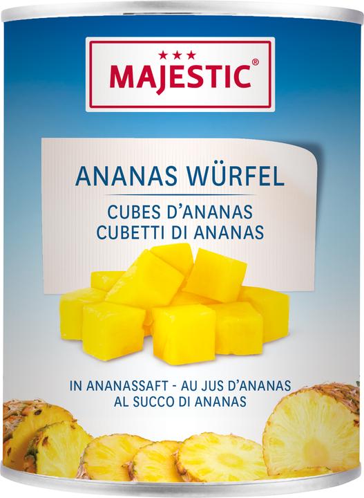 Produktbild Majestic Ananaswürfel