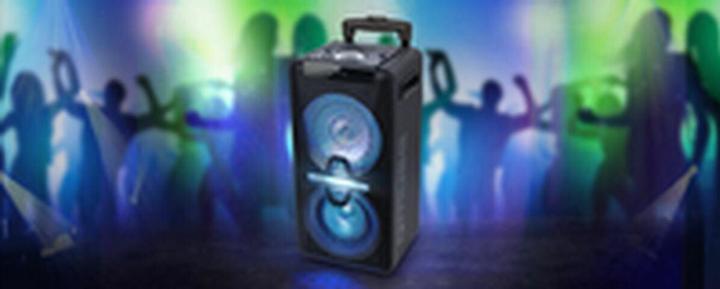 Actual product image Muse M-1920 DJ Party Loudspeaker (Rechargeable battery operated, Electrical connection)