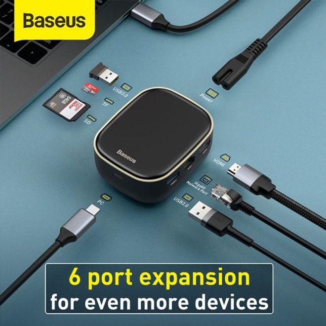 Produktbild Baseus Type-C HUB Adapter (USB-C, 5 Ports)
