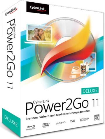 Actual product image CyberLink Power2Go 11 Deluxe (1 User, unlimited)