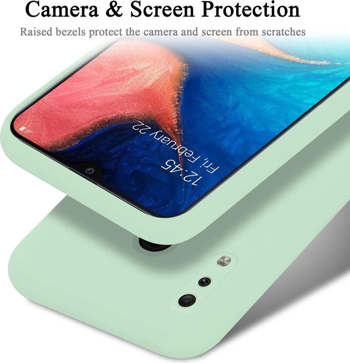 Produktbild Cadorabo TPU Liquid Silicone Case Cover (Samsung Galaxy A20, Samsung Galaxy A30, Samsung Galaxy A8s, Samsung Galaxy M10s)