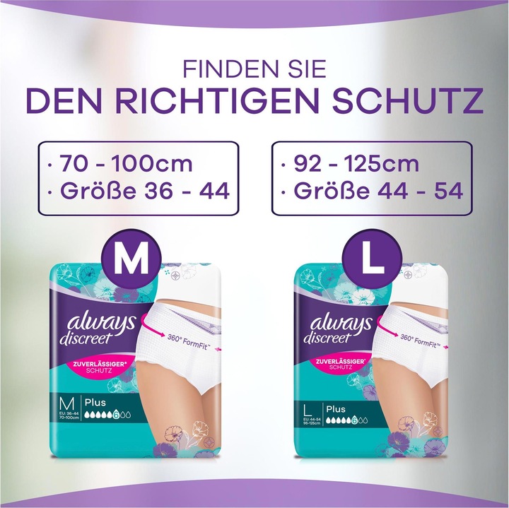 Produktbild Always Discreet (40 x, Large)